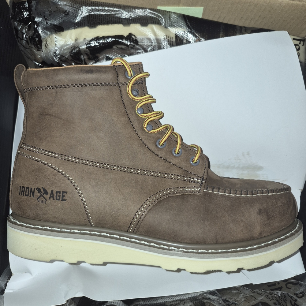 Iron Age Men's Tan Leather Boots
